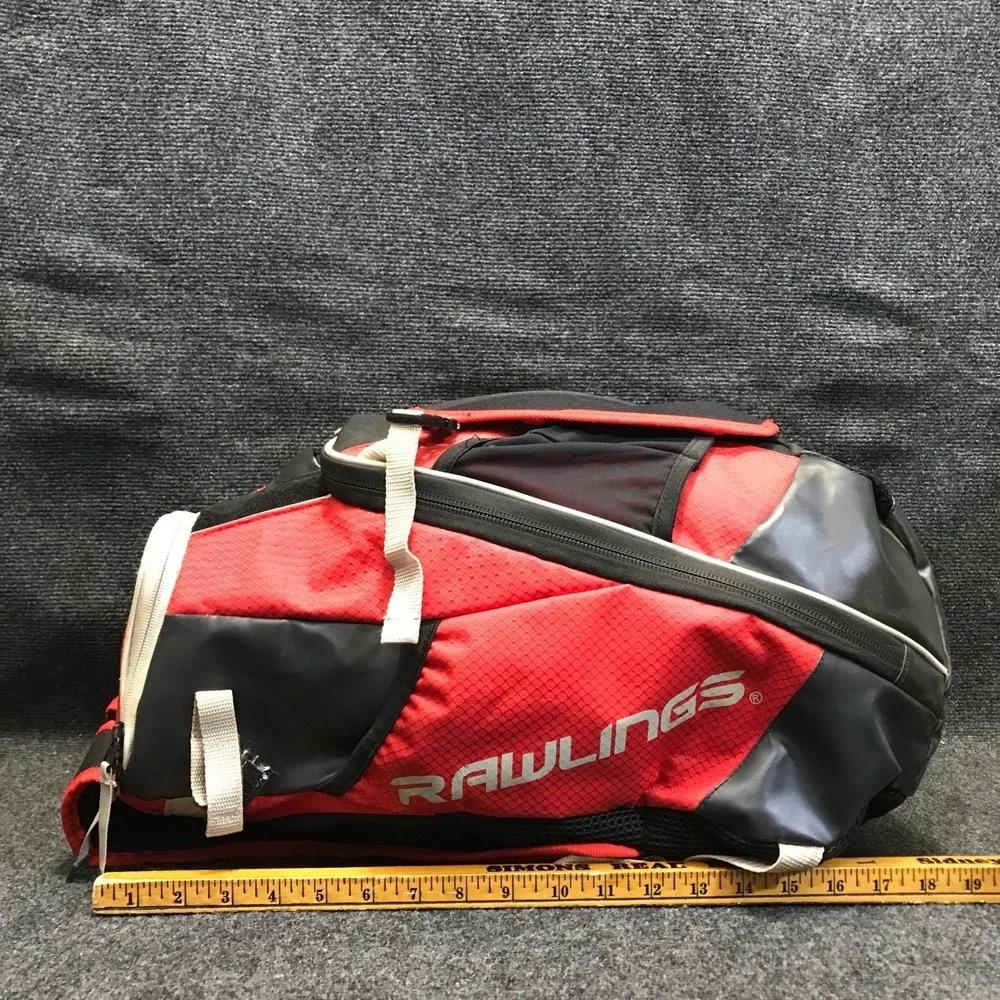 Rawlings BBBR25 Dual Batpack Baseball‎ / Softball Gear Bag Backpack Travel Bag